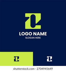 Plantilla de diseño de logotipo geométrico y Abstractas moderno