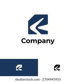 Plantilla de diseño de logotipo geométrico y Abstractas moderno