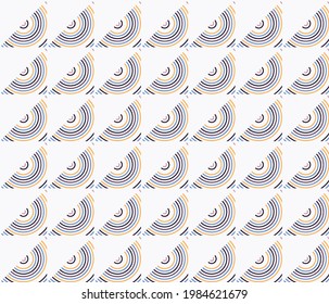 Modern geometric abstract pattern design with simple geometrical shapes and basic colorful forms. Great for use in poster arts, web design, branding presentation, album print, fashion texture and etc.