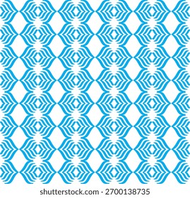 Moderno padrão abstrato geométrico com repetição de losango e formas de linha dispostas em perfeita simetria. A textura sem costura é ideal para têxteis, papéis de parede, embalagens e fundos digitais, 