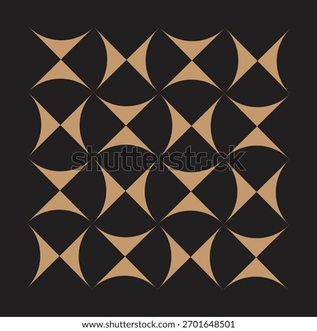 Modern Geometric Abstract Pattern for Minimalist Interior Design Art Contemporary Geometric Seamless Illustration for Digital Graphic Design Projects
