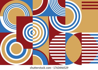 Modern geometric abstract pattern.Vector design for fashion prints and backgrounds.