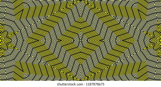 modern geometric abstract repeating illusion pattern 
