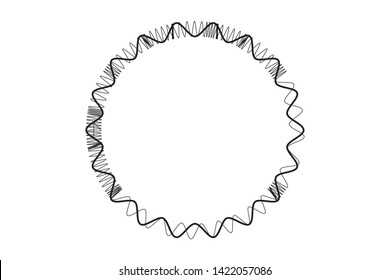Modern geometric abstract shape. Universal vector design element for web banner, posters, backgrounds