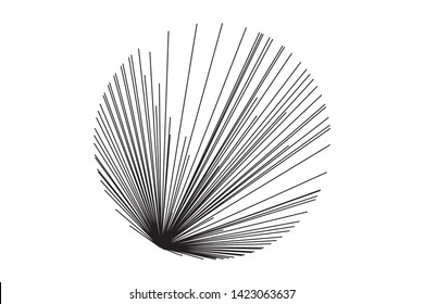 Modern geometric abstract shape. Universal vector design element for web banner, posters, backgrounds