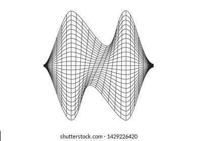 Modern geometric abstract shape. Universal vector design element for web banner, posters, backgrounds