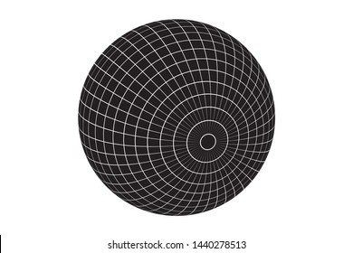 Modern geometric abstract shape. Universal vector design element for web banner, posters, backgrounds