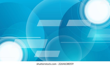 Modern geometric abstract Soft blue vector design