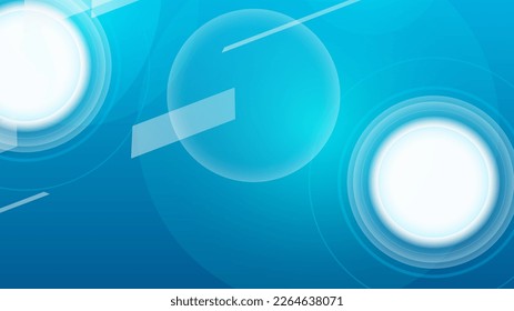 Modern geometric abstract Soft blue vector design