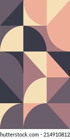 Diseño vectorial abstracto geométrico moderno en estilo constructivista con hermosa paleta de colores. Ideal para el diseño web, banner web, tarjeta de visita, marca, impresión de tela, papel tapiz, marca.