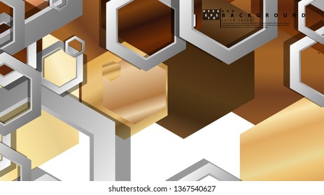 Modern geometric abstract vector templates wood color compositions. Vector illustration