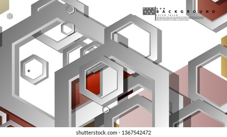 Modern geometric abstract vector templates stone and brick color compositions. Vector illustration