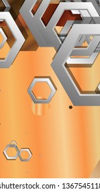 Modern geometric abstract vector templates wood color compositions. Vector illustration