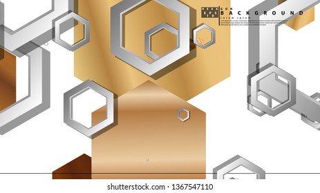 Modern geometric abstract vector templates wood color compositions. Vector illustration