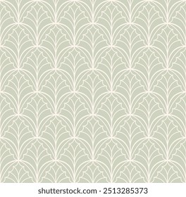 Modern geometric art deco seamless pattern. Trendy abstract background. Vector illustration for print, fabric, surface, textile.