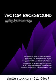 Modern geometric background. Abstract backtop. Web design background. 