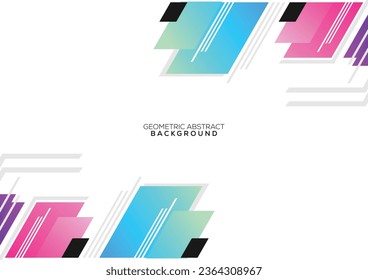 modern geometric background abstract design