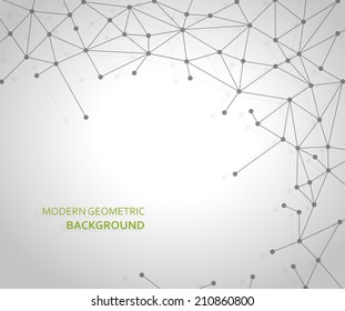 Modern Geometric Background Abstract background. EPS 10 file with transparencies.