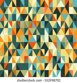 Modern Geometric background. Abstract flat pattern. Eps10 vector.