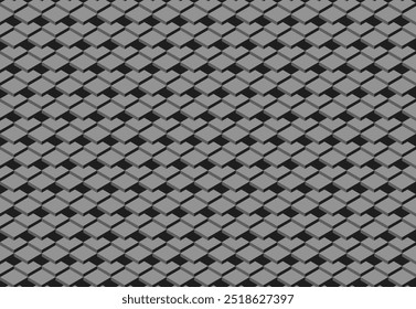 Modern geometric background for business or corporate presentation. Tech seamless ornamental vector pattern for banner design. Tillable grid mesh repeatable technology.