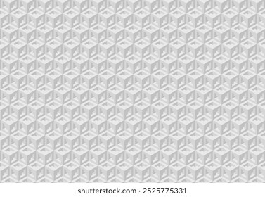 Modern geometric background for business or corporate presentation. Tech seamless ornamental vector pattern for banner design. Tillable grid mesh repeatable technology.