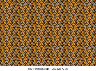 Modern geometric background for business or corporate presentation. Tech seamless ornamental vector pattern for banner design. Tillable grid mesh repeatable technology.