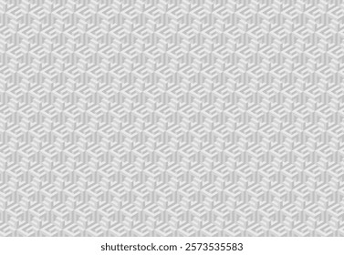 Modern geometric background for business or corporate presentation. Tech seamless ornamental vector pattern for banner design. Tillable grid mesh repeatable technology.