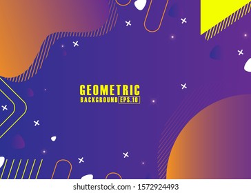 modern geometric background, can be for banner ads, and social media posts or landing pages