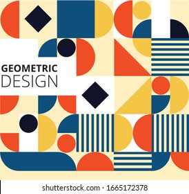 Modern Geometric Background Design for Poster, Banner or Cover Template