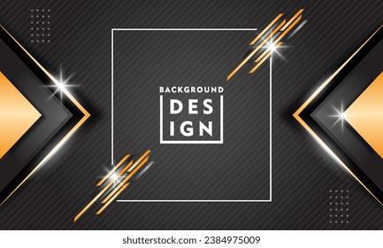 Modern geometric background design vector template