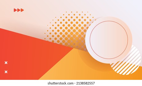 Modern geometric background. Dynamic shapes composition. Colorful abstract background. Liquid color background design. Minimal fluid shapes composition