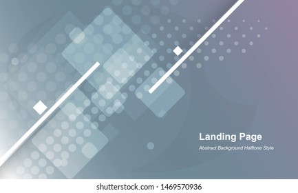 modern geometric background gradient color design. halftone style.