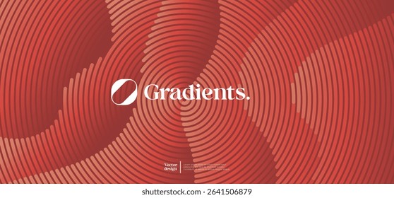 Modern geometric background with gradient colors. Eps10 vector.