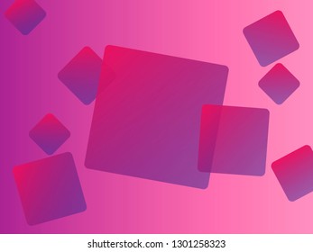 Modern geometric background. Gradient shapes composition. Trendy gradient shapes composition. 