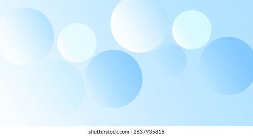 Modern geometric background gradient soft light blue bokeh for Graphic Business background hitech technology abstract
