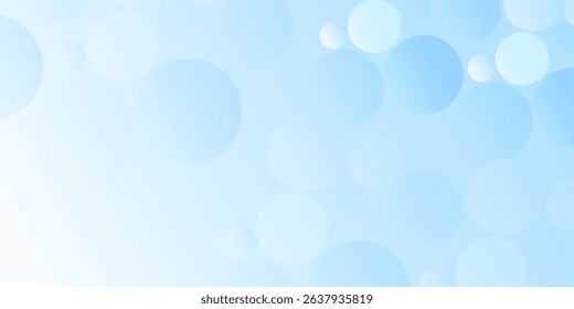 Modern geometric background gradient soft light blue bokeh for Graphic Business background hitech technology abstract modern design