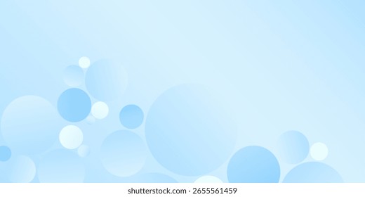 Modern geometric background gradient soft light blue bokeh for Graphic Business background hitech technology digital abstract modern