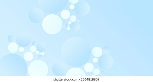 Modern geometric background gradient soft light blue bokeh for Graphic Business background hitech technology abstract modern