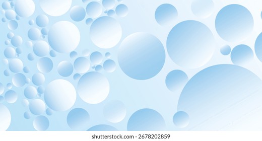 Modern geometric background gradient soft light blue bokeh for Graphic aqua light liquid graphic technology