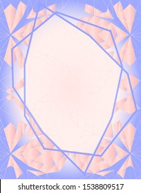 Modern Geometric Background or Invite Template