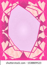 Modern Geometric Background or Invite Template