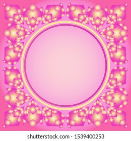 Modern Geometric Background or Invite Template