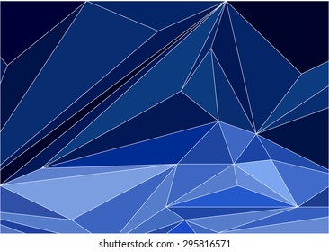 Modern geometric background. Polygonal art. Abstract backtop. Web design background.