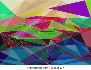 Modern geometric background. Polygonal art. Abstract backtop. Web design background.