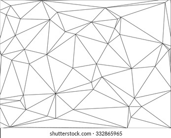 Modern geometric background. Polygonal art. Abstract backtop. Web design background.