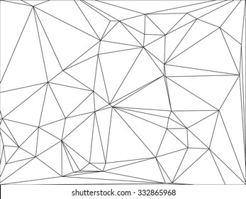 Modern geometric background. Polygonal art. Abstract backtop. Web design background.