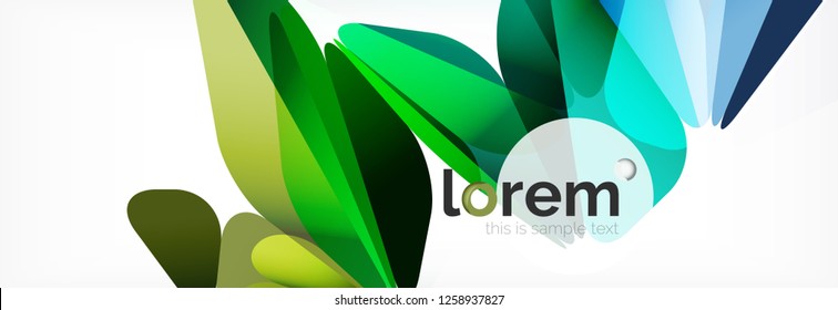 Moderner geometrischer Hintergrund. Plakatvorlage mit polygonalen Elementen. Vektorgrafik