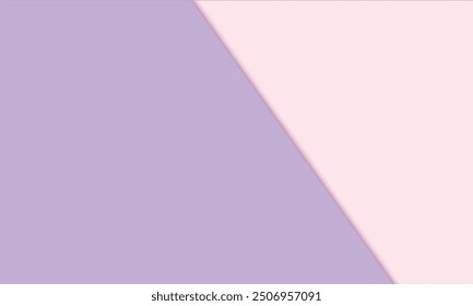 Modern Geometric Background in Purple and Pink. Minimalist Diagonal paper Color Design template. Abstract Colorful Background for Digital cover design. Stylish and Simple Geometric diagonal lines art
