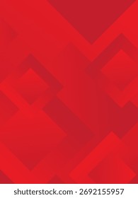 Modern geometric background red gradient color box shape
