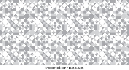 Modern geometric background. Seamless pattern.Vector. 